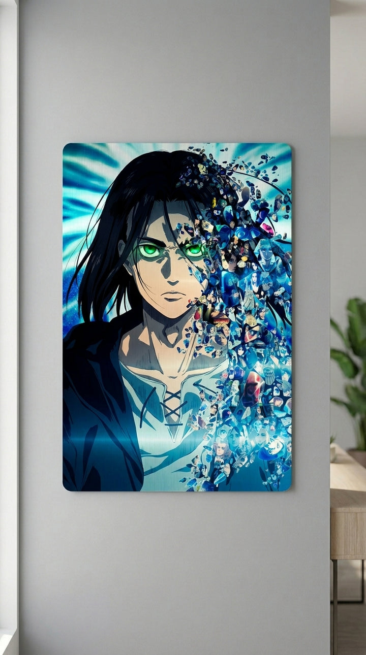 Cuadro metálico Eren Yeager - Attack on Titan | XEN