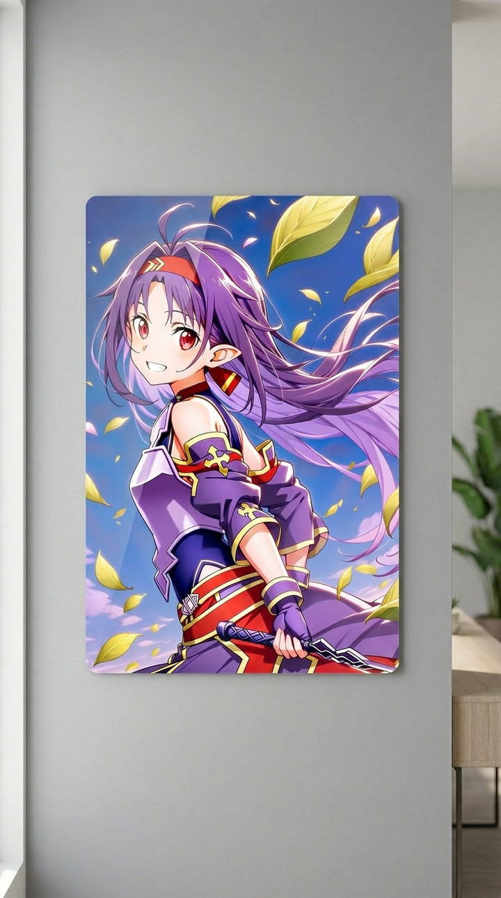Cuadro metálico Yuuki Konno - Sword Art Online | XEN