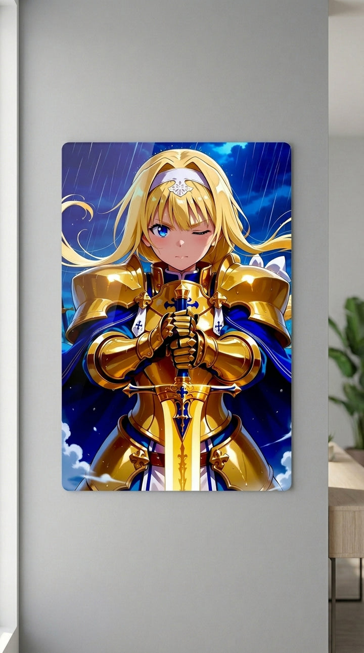 Cuadro metálico Alice Zuberg - Sword Art Online | XEN