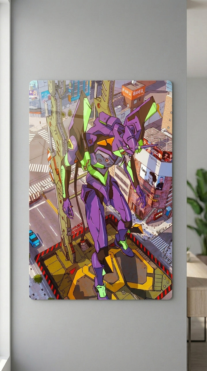 Cuadro metálico Eva 01 - Evangelion | XEN
