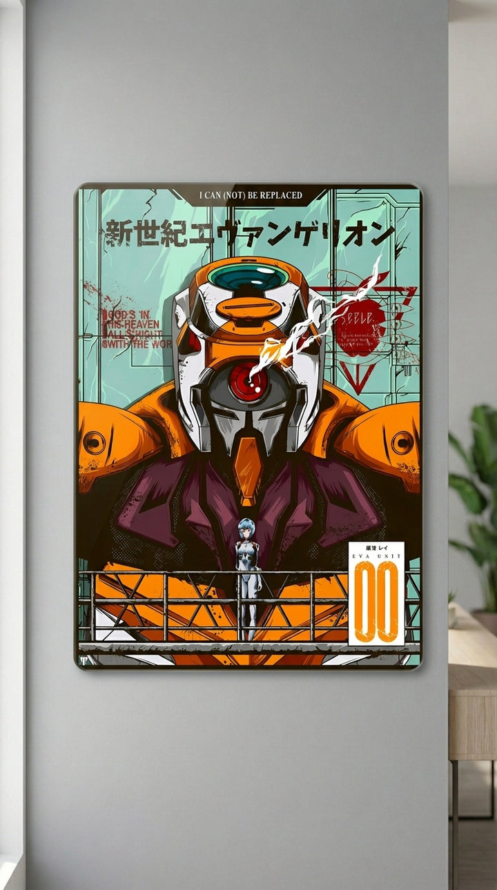Cuadro metálico Eva 00 - Evangelion | XEN