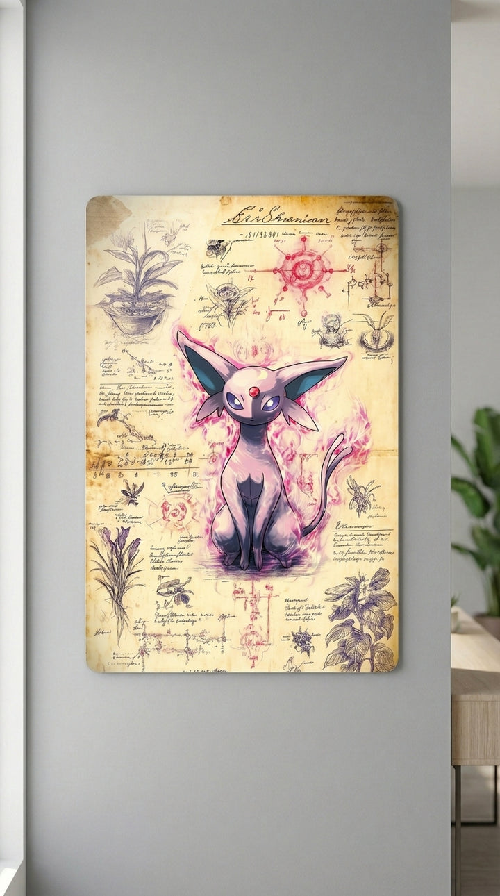 Cuadro metálico Espeon | XEN