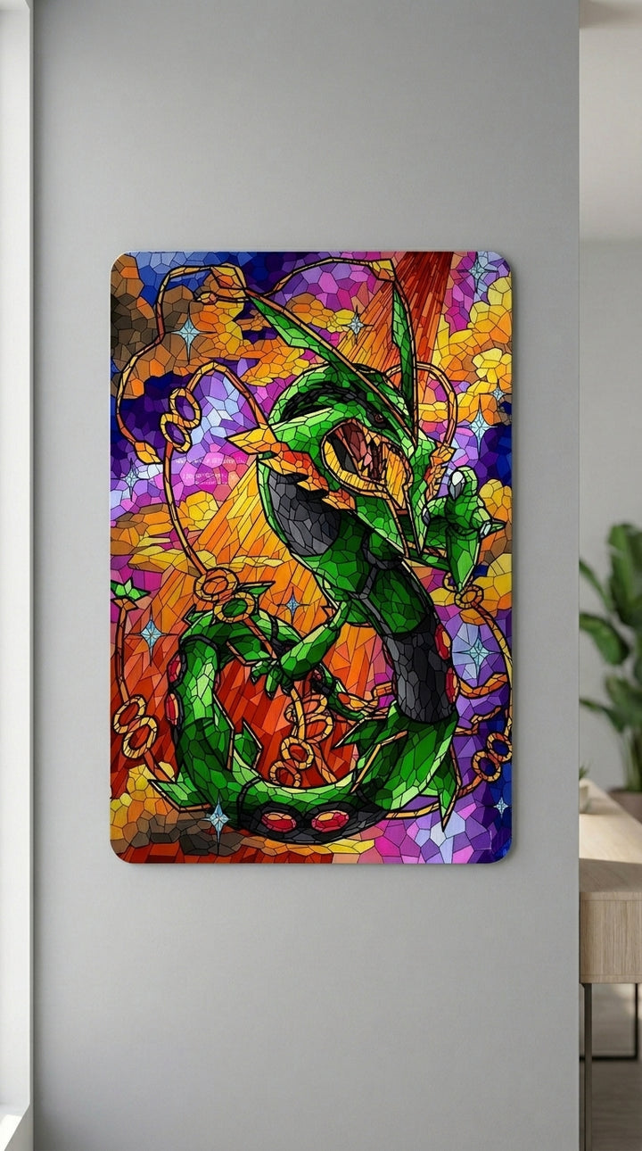 Cuadro metálico Rayquaza | XEN