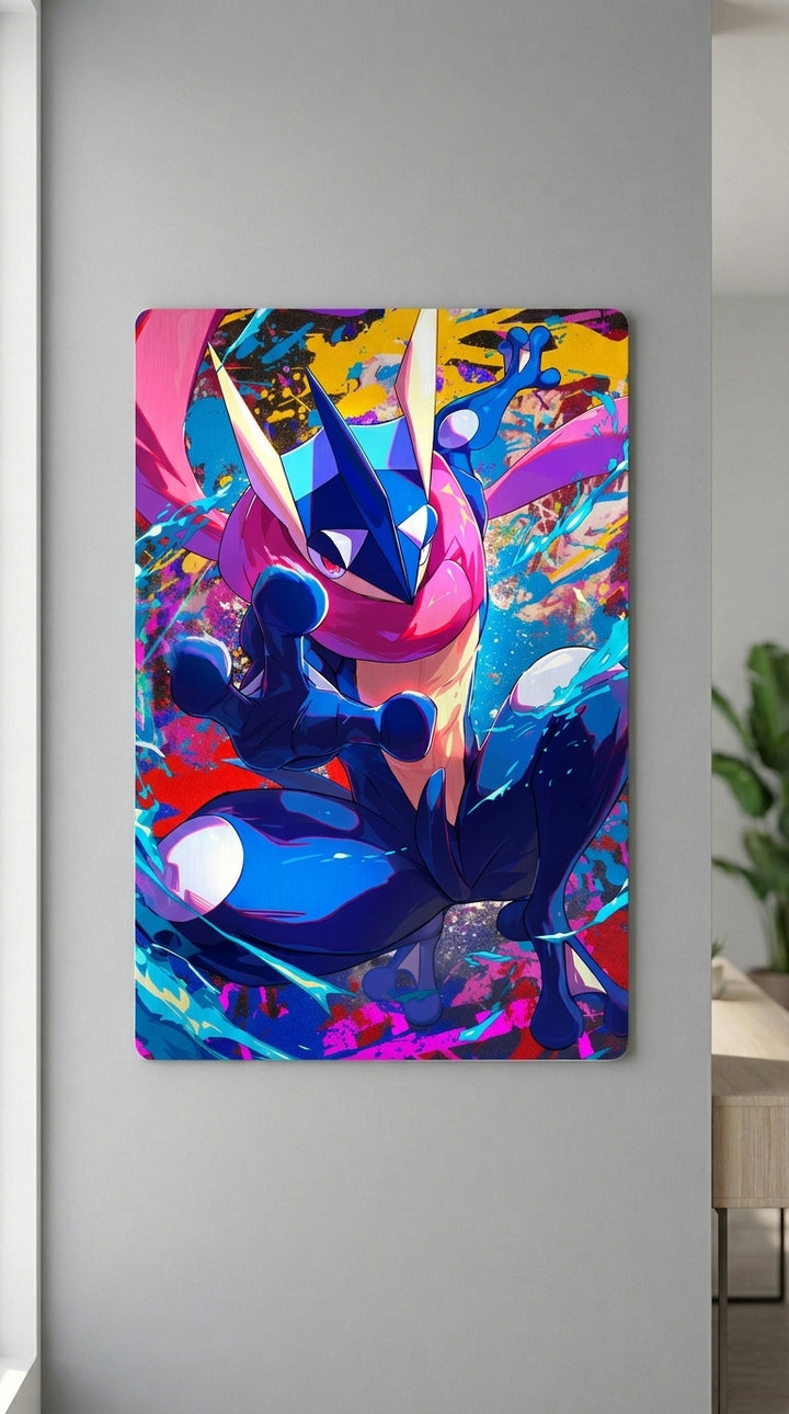 Cuadro metálico Greninja | XEN