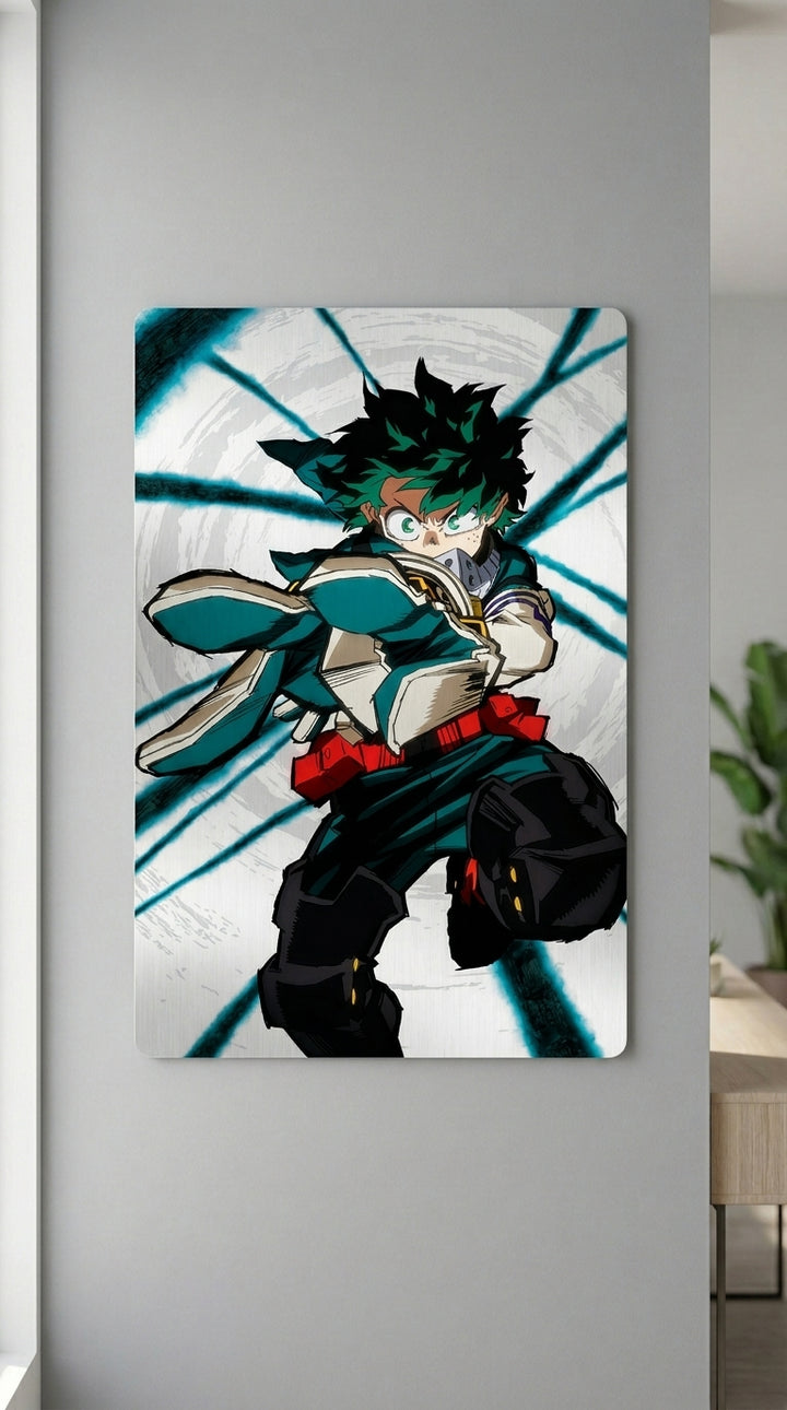 Cuadro metálico  Izuku Midoriya (Deku) | XEN