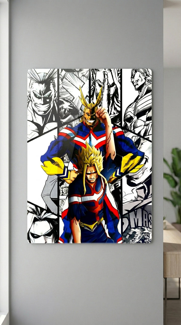 Cuadro metálico All Might  | XEN