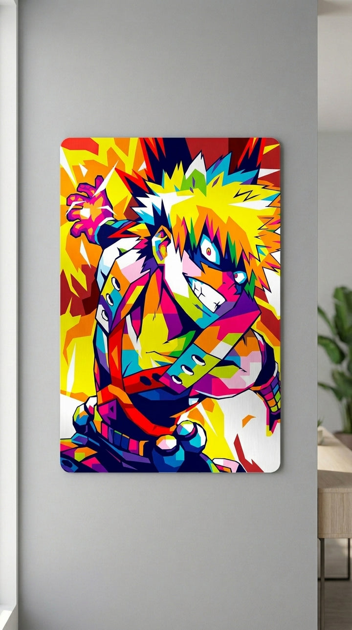 Cuadro metálico Katsuki Bakugo | XEN