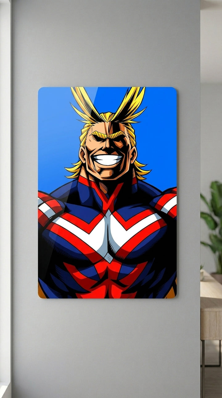 Cuadro metálico All Might  | XEN