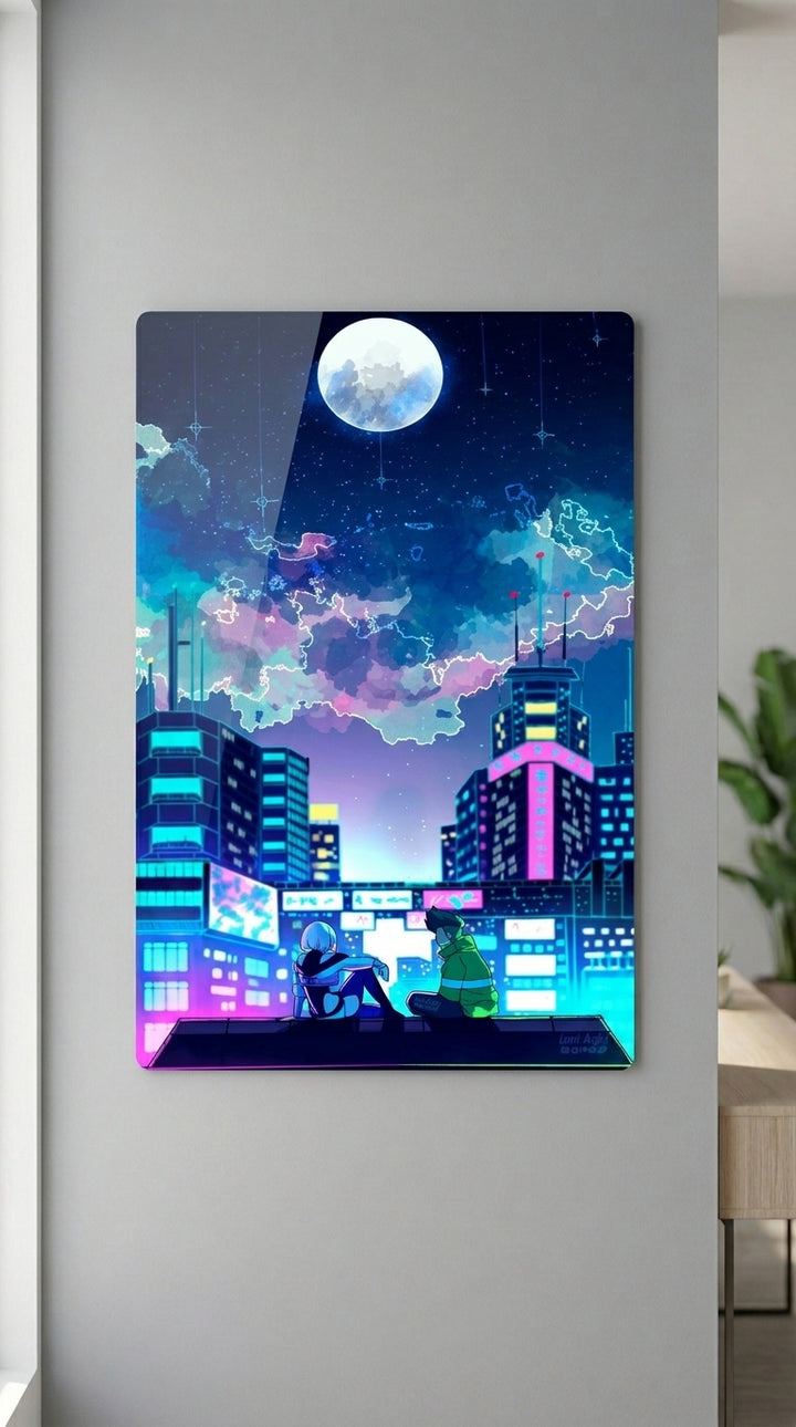 Cuadro metálico Cyberpunk | XEN