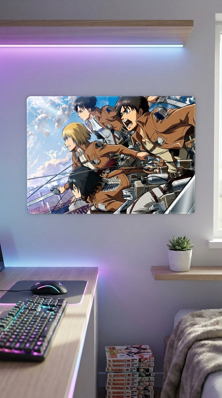 Cuadro metálico Attack on Titan | XEN