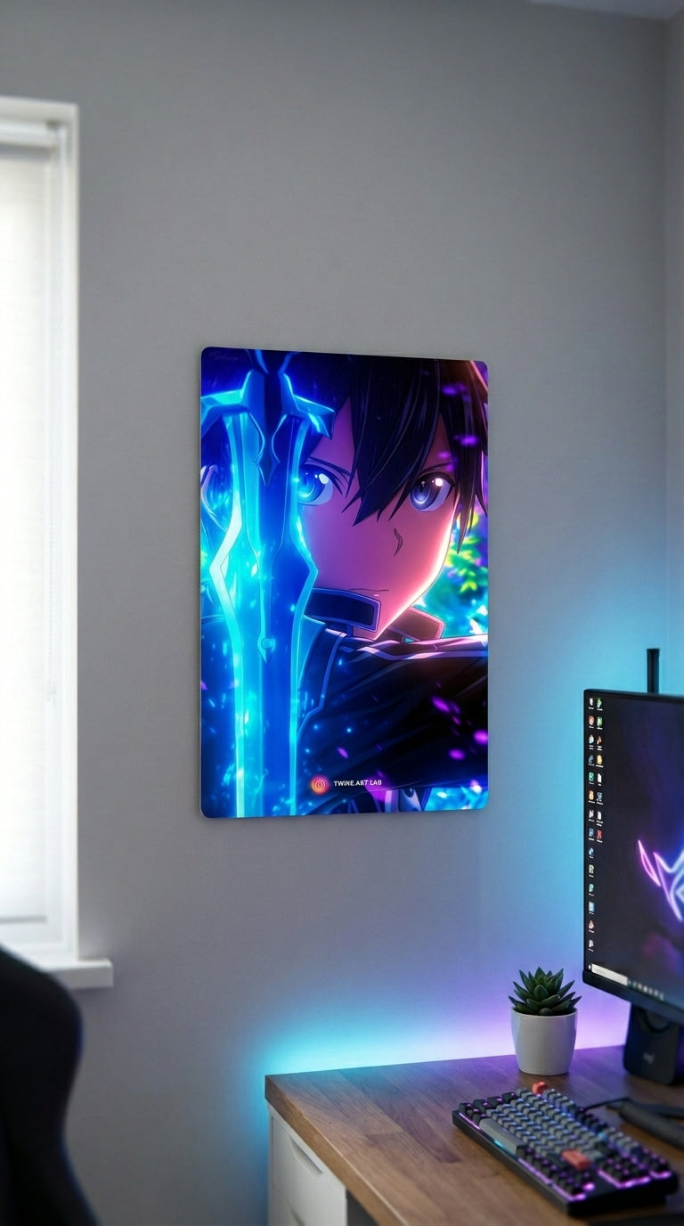 Cuadro metálico Kirito - Sword Art Online | XEN