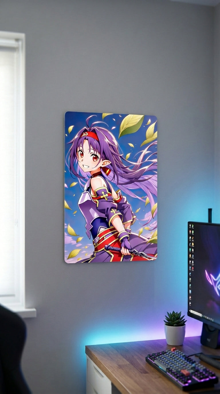 Cuadro metálico Yuuki Konno - Sword Art Online | XEN
