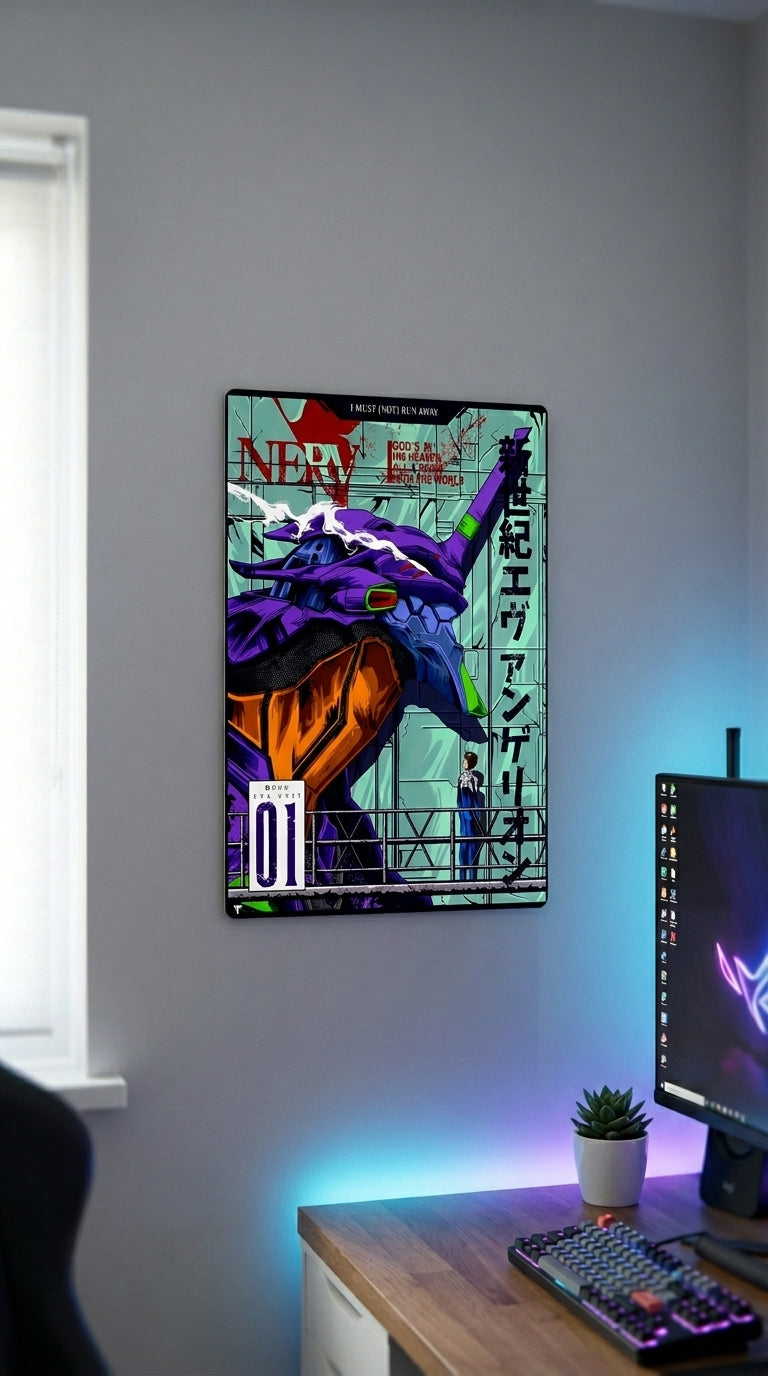 Cuadro metálico Eva 01 - Evangelion | XEN