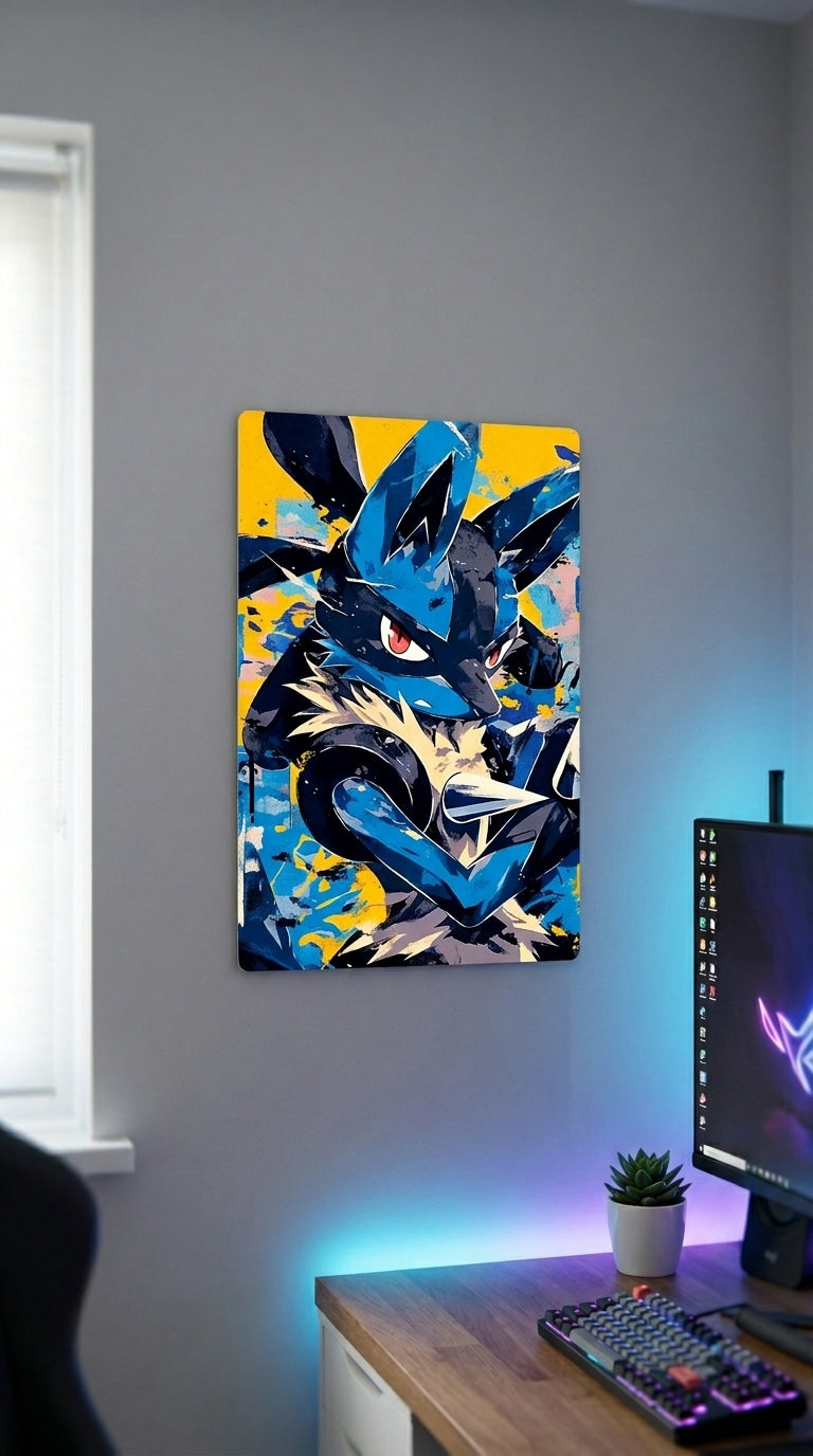 Cuadro metálico Lucario | XEN