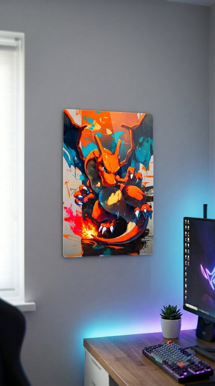 Cuadro metálico Charizard  | XEN