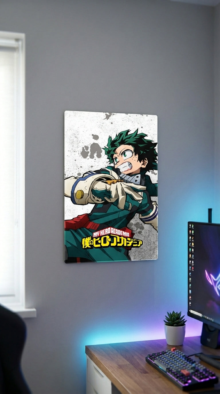 Cuadro metálico Izuku Midoriya (Deku) | XEN