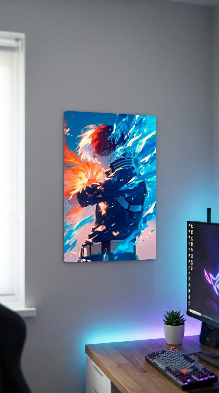 Cuadro metálico Shoto Todoroki | XEN