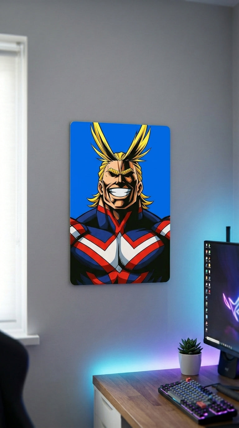 Cuadro metálico All Might  | XEN