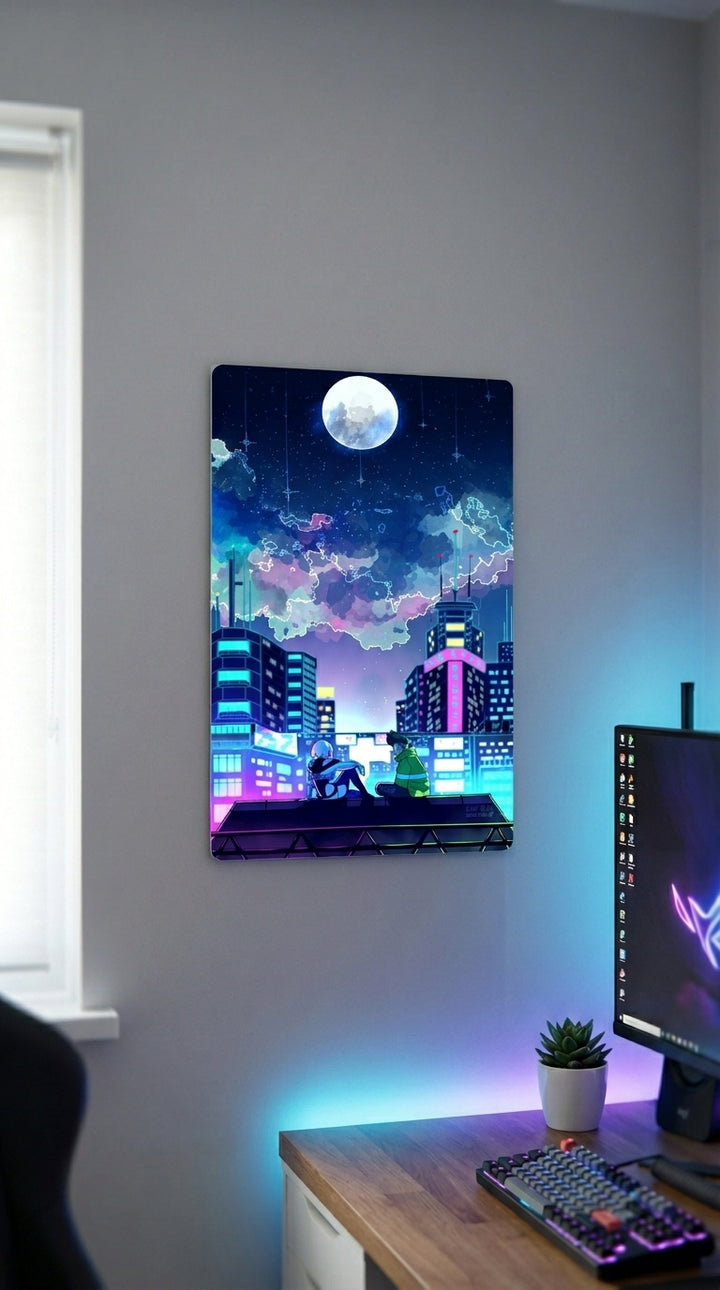 Cuadro metálico Cyberpunk | XEN