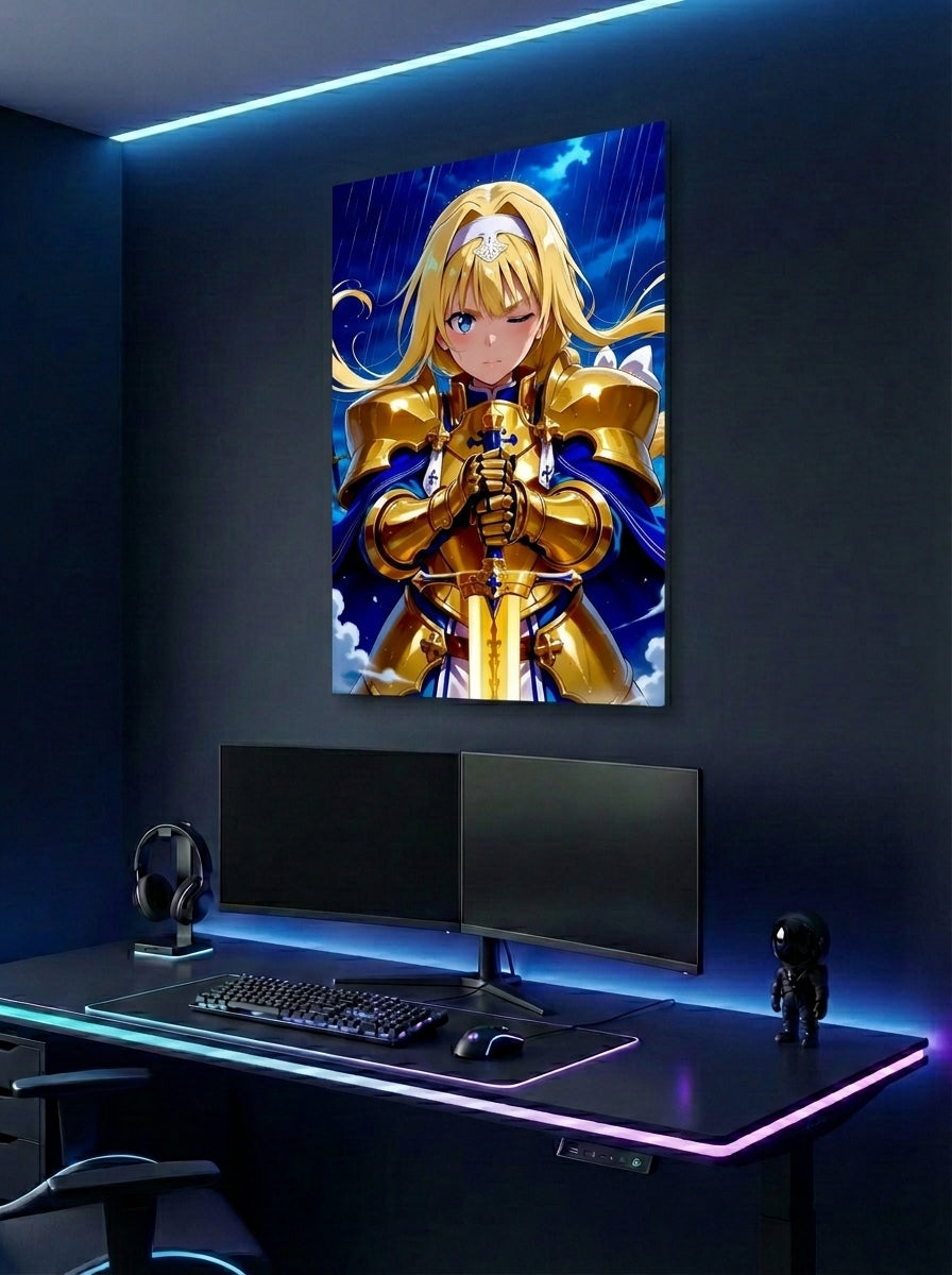 Cuadro metálico Alice Zuberg - Sword Art Online | XEN