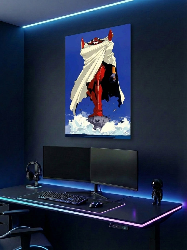 Cuadro metálico Eva 02 - Evangelion | XEN