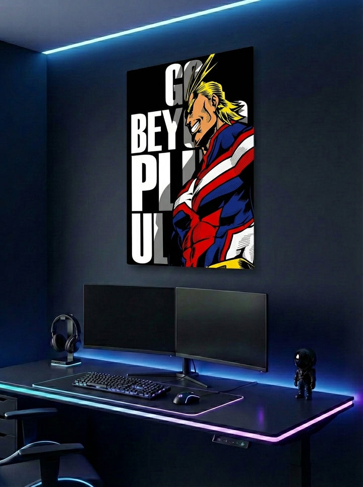 Cuadro metálico All Might  | XEN