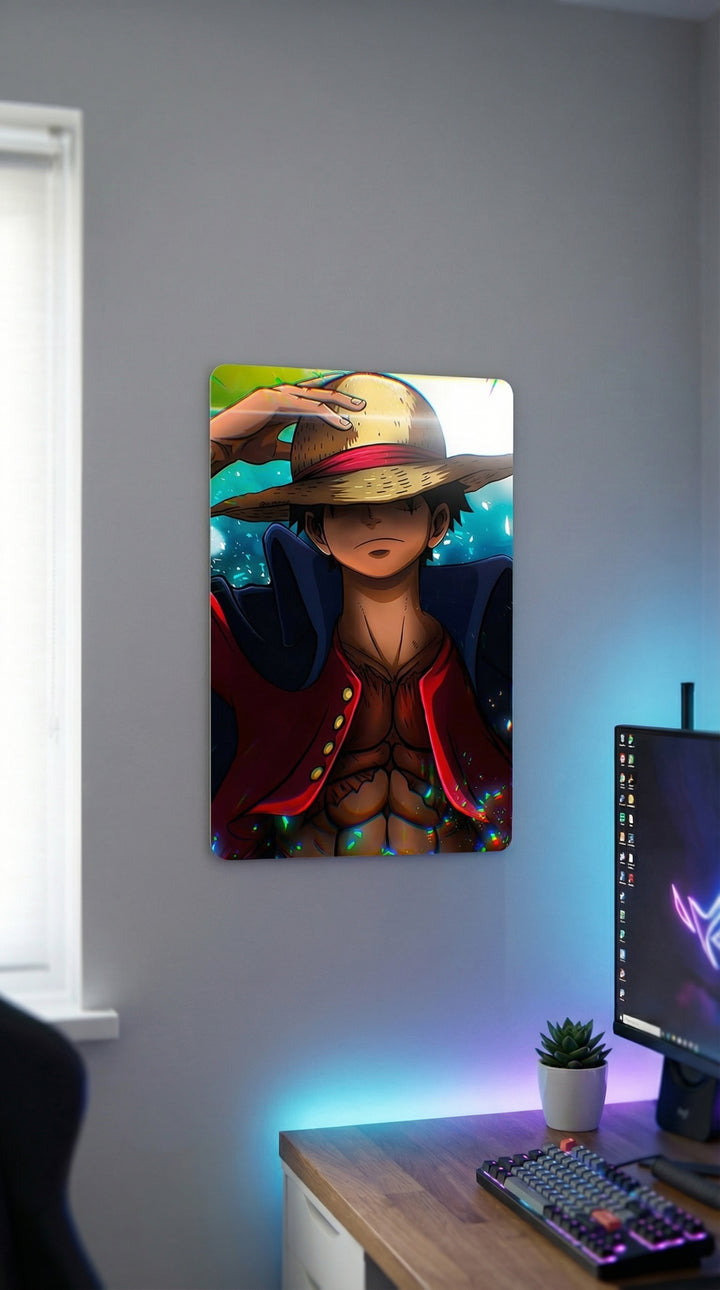 Cuadro metálico One Piece – Luffy Cap | XEN