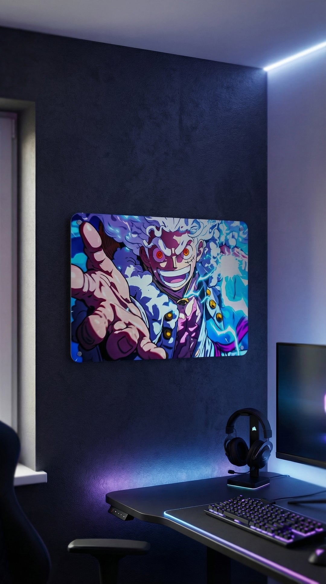 Cuadro metálico One Piece – Luffy Gear 5 | XEN