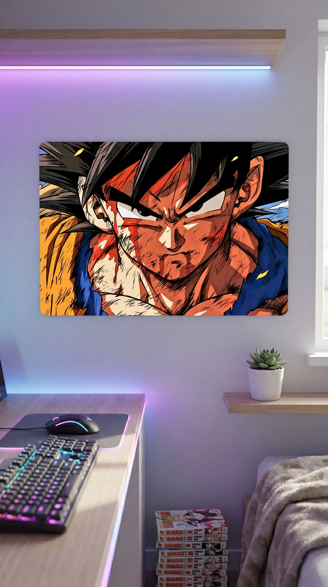 Cuadro metálico DBZ - Goku | XEN