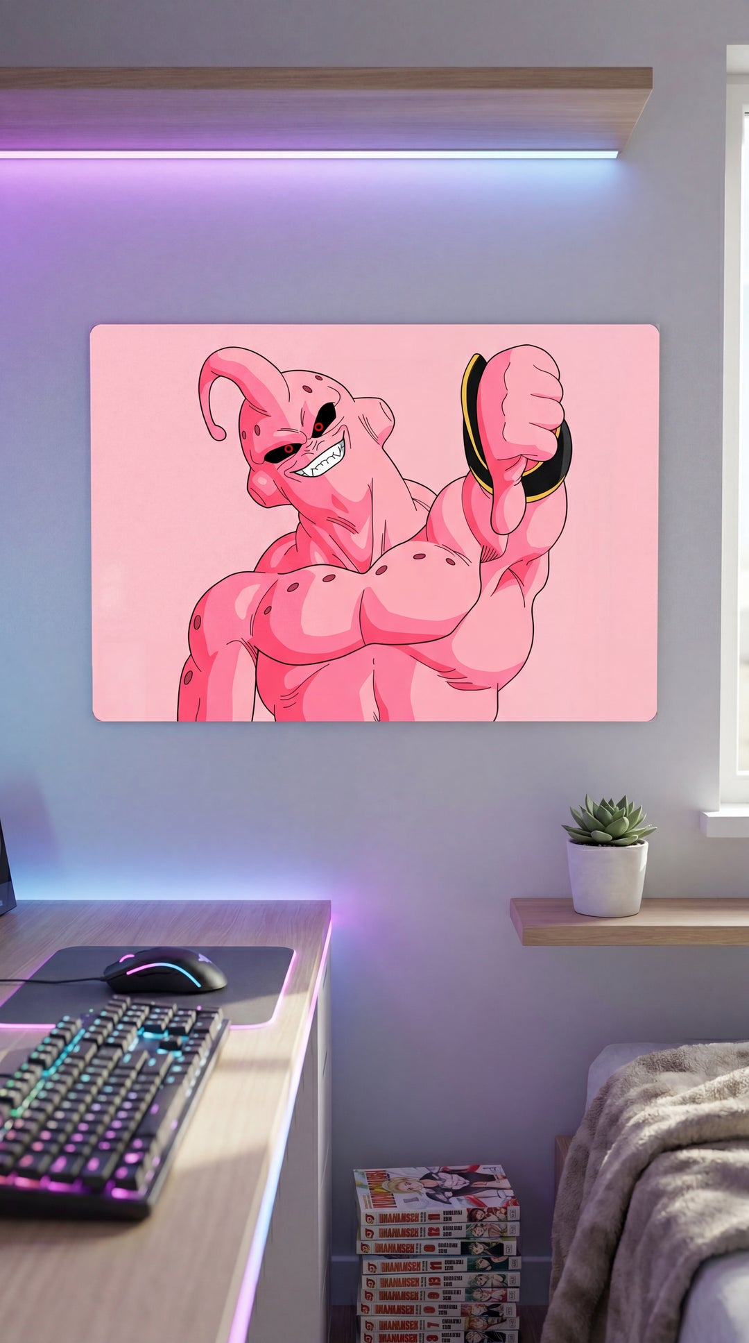Cuadro metálico DBZ - Majin Buu | XEN