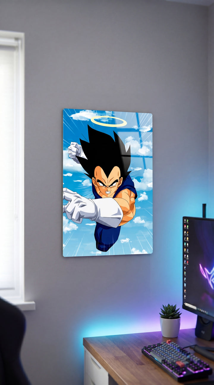 Cuadro metálico DBZ - Vegeta | XEN