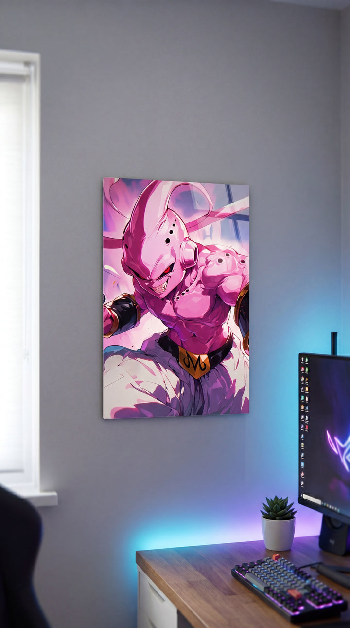 Cuadro metálico DBZ - Majin Buu | XEN