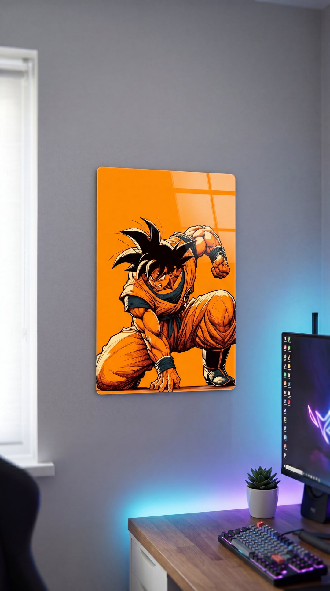 Cuadro metálico DBZ - Goku | XEN