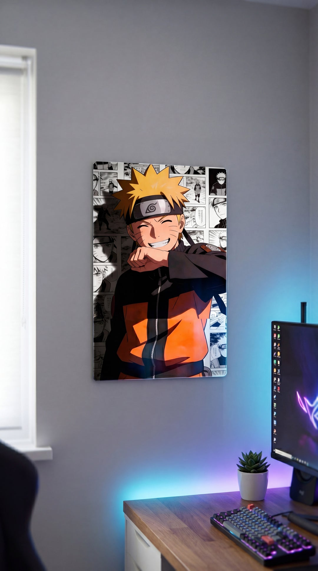 Cuadro metálico Naruto | XEN