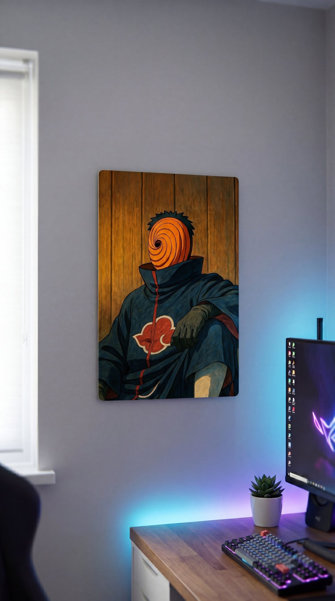 Cuadro metálico Naruto - Obito Uchiha | XEN