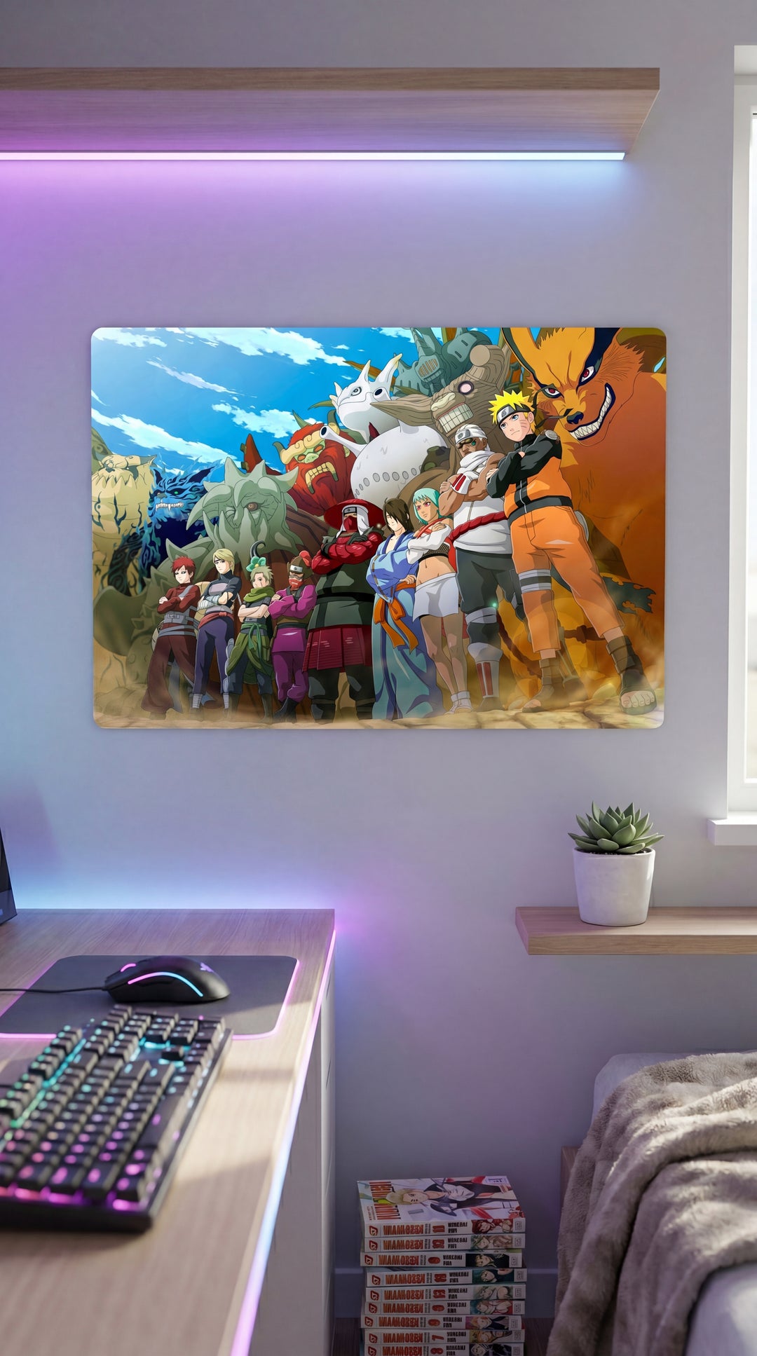 Cuadro metálico Naruto | XEN