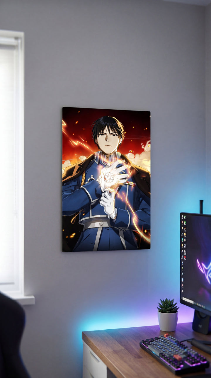 Cuadro metálico Roy Mustang - Fullmetal Alchemist | XEN