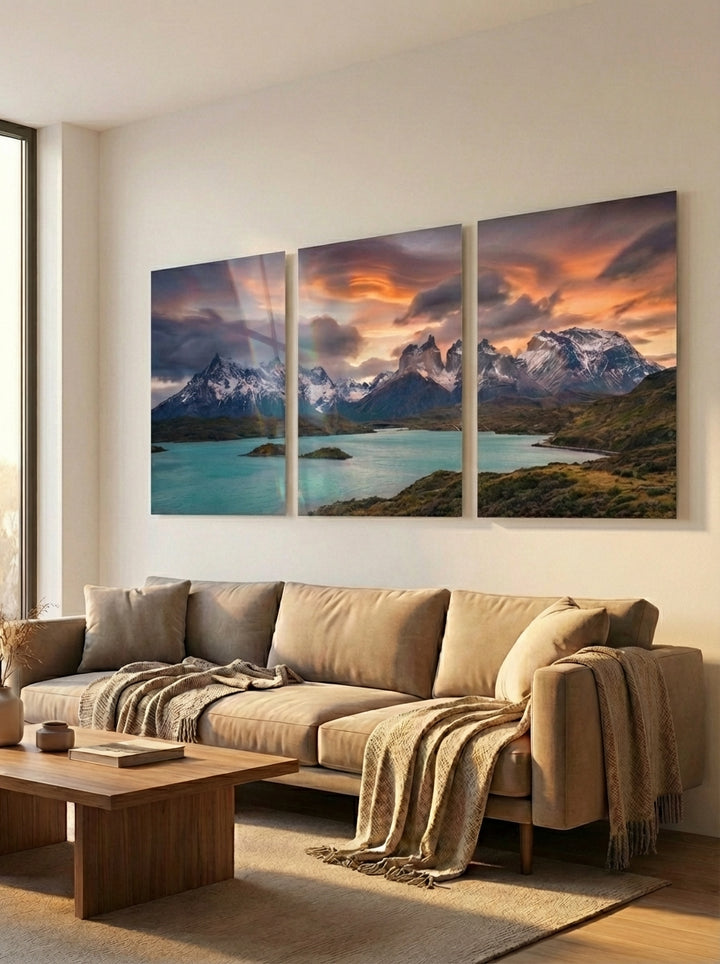 Triptico Paisaje Torres del Paine - Chile | XEN