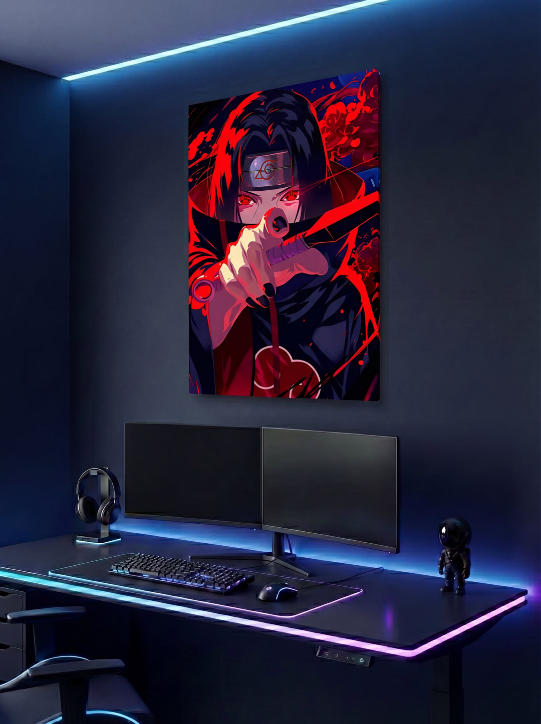 Cuadro metálico Naruto - Itachi Uchiha  | XEN