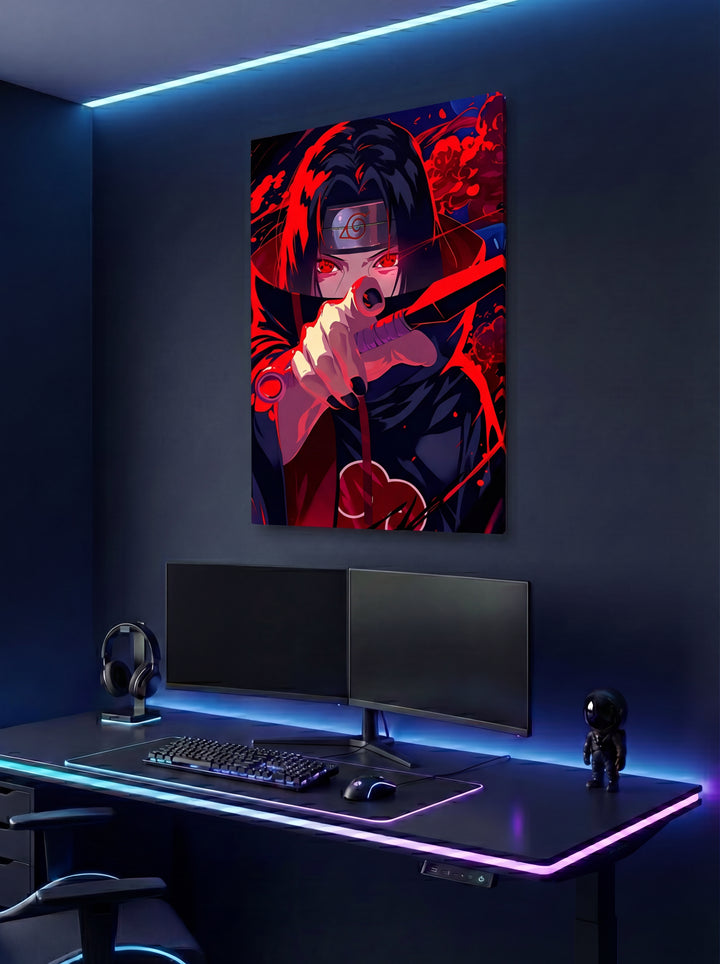 Cuadro metálico Naruto - Itachi Uchiha  | XEN