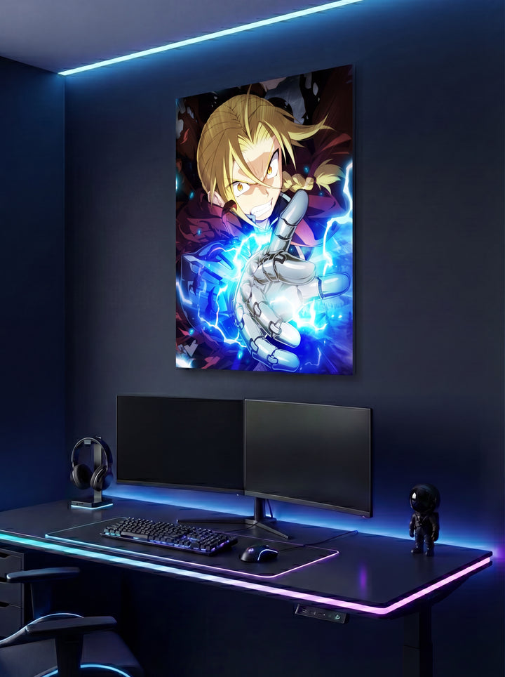 Cuadro metálico Edward Elric - Fullmetal Alchemist | XEN