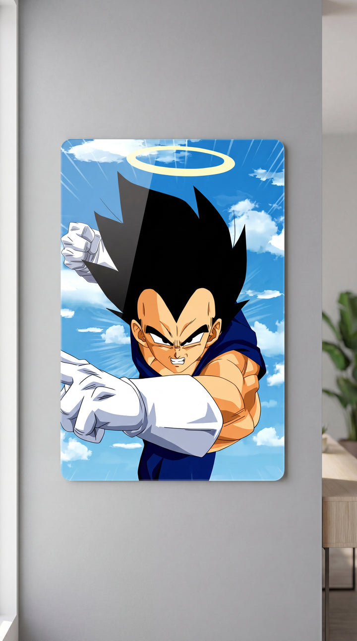 Cuadro metálico DBZ - Vegeta | XEN