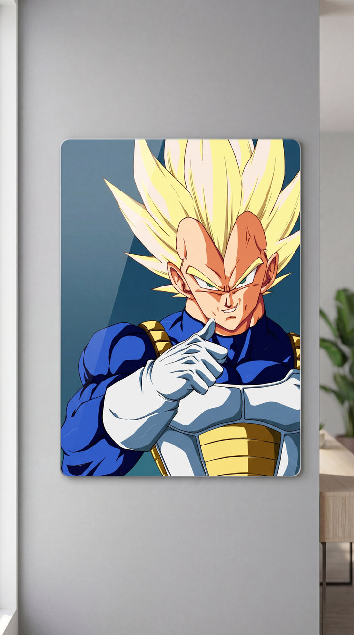 Cuadro metálico DBZ - Vegeta | XEN