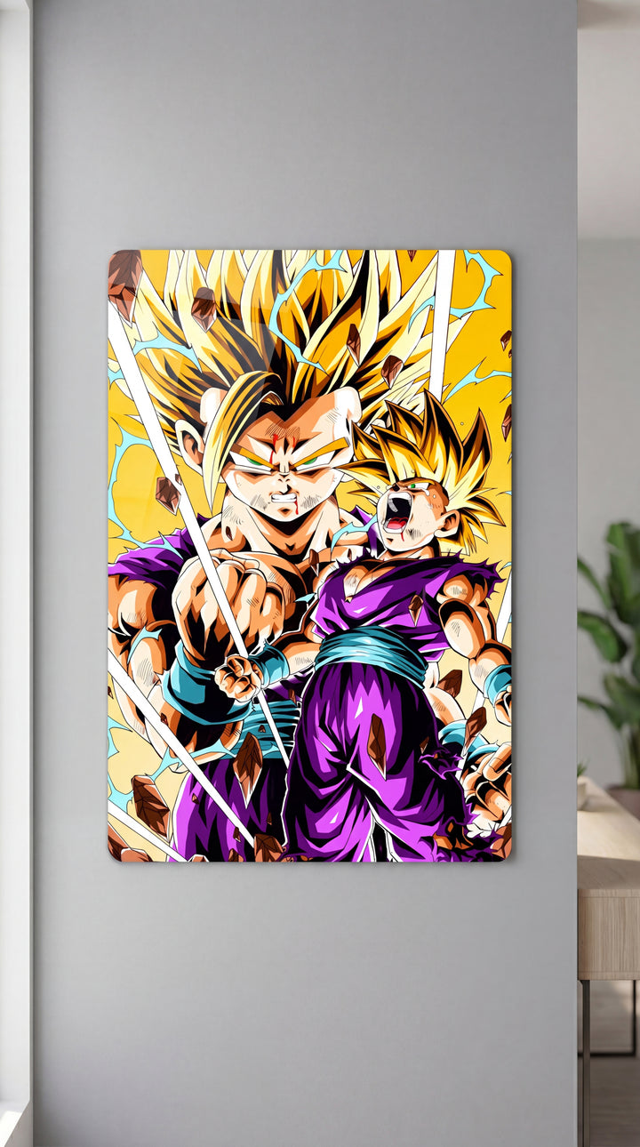 Cuadro metálico DBZ - Gohan | XEN