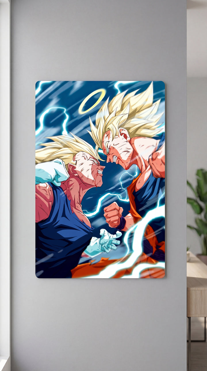 Cuadro metálico DBZ - Goku y Vegeta | XEN