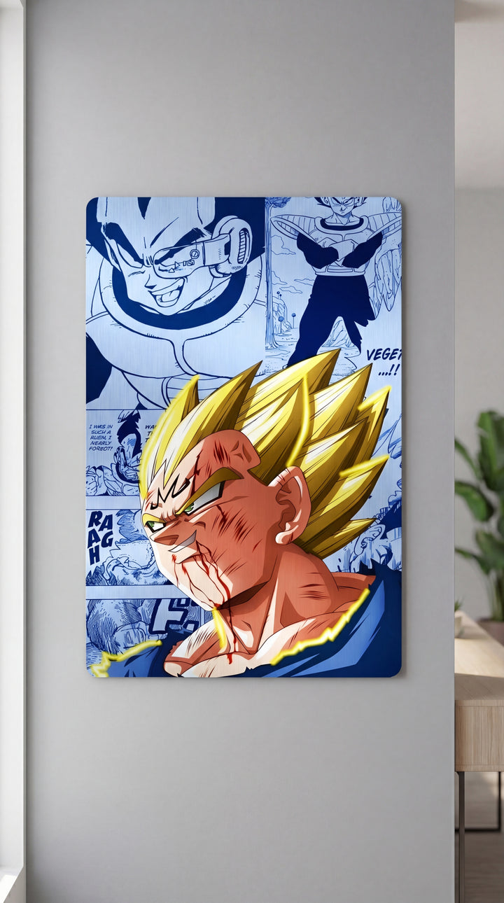 Cuadro metálico DBZ - Majin Vegeta | XEN