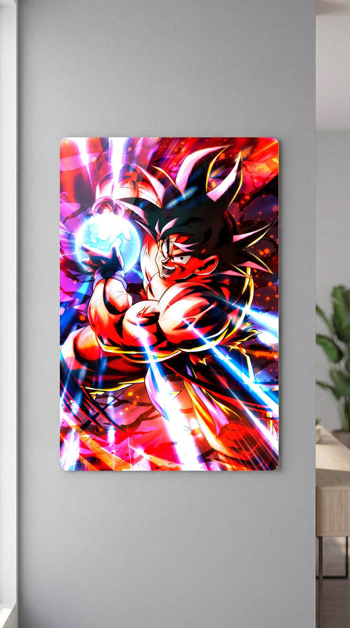 Cuadro metálico DBZ - Goku Kaioken | XEN
