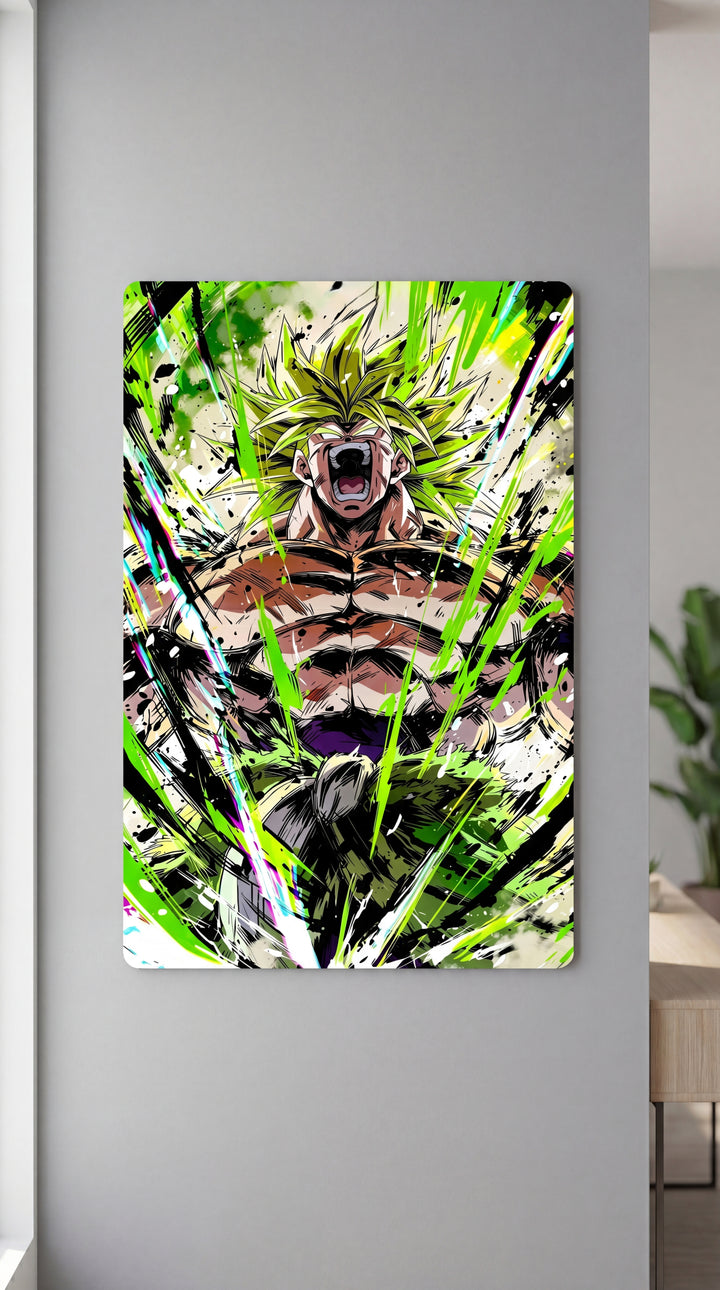 Cuadro metálico DBZ - Broly | XEN