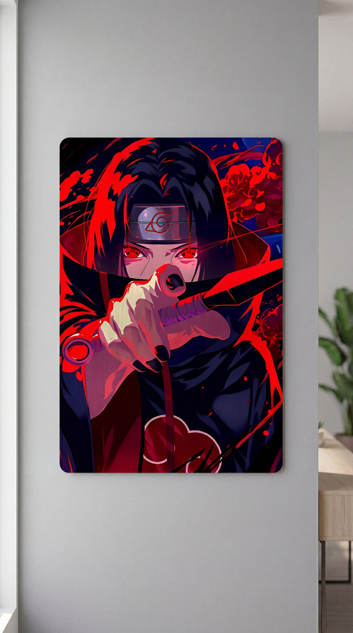 Cuadro metálico Naruto - Itachi Uchiha  | XEN