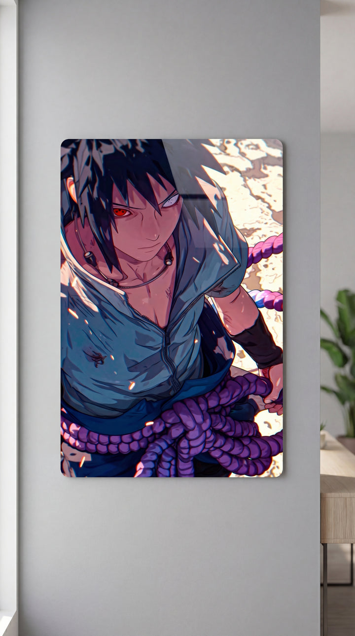 Cuadro metálico Naruto - Sasuke Uchiha | XEN